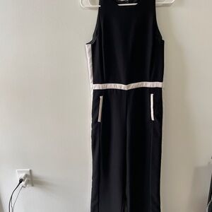 Banana Republic Black and White Jumpsuit